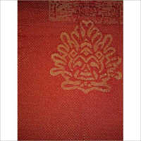 Towel Jacquard Mattress Fabric - Jacquard Material | Mahroon Color, Unstitched Design, Normal Wash Care For Textile Industry