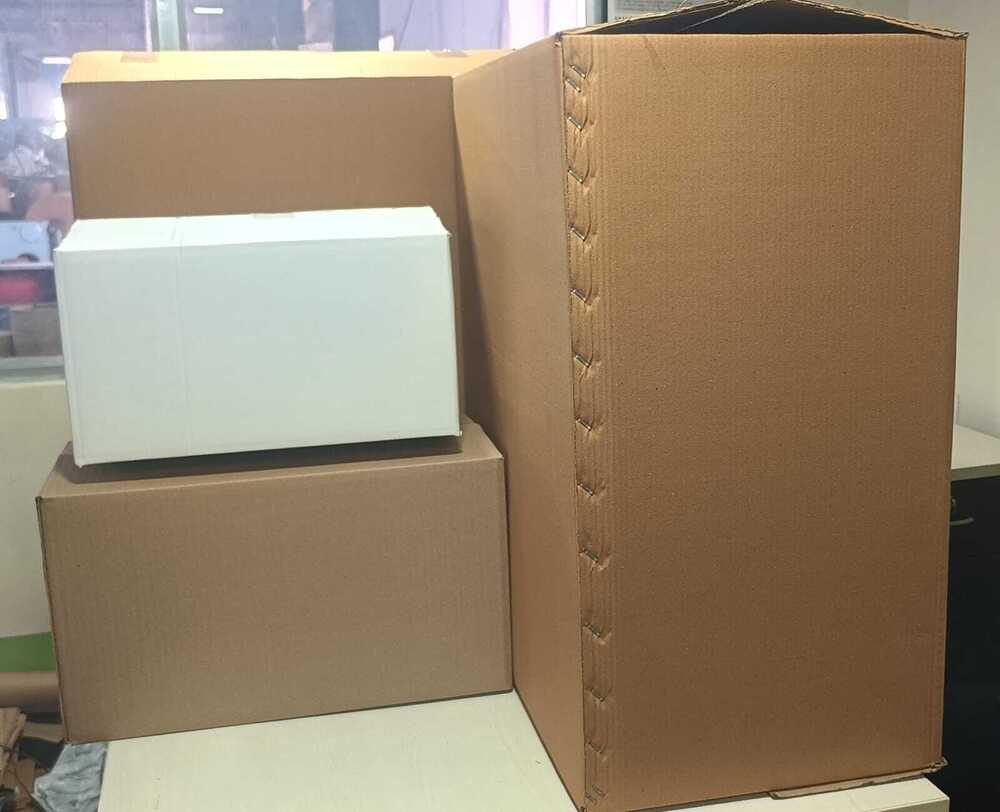 Kraft Paper Carton Box - High-Quality Kraft Paper, Custom Sizes & Colors, Matte Lamination Finish, Special Effects Printing for Enhanced Protection