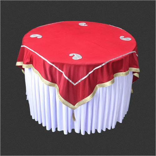 Printed Wedding Round Table Cover