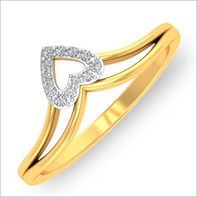 Diamond Heart Ring