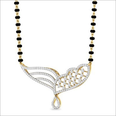 Diamond Designer Mangalsutra Diamond Clarity: Vvs1