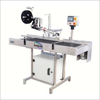 Simple Control Automatic Top Sticker Labeling  Machine