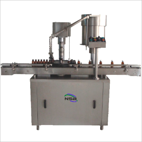 Ss 304 Automatic Single Head Screw Capping Machine