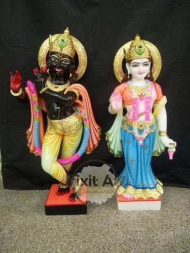 Marble Radhe Krishna Murti