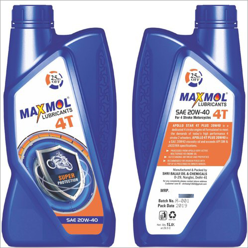 Maxmol 4 Stroke Engine Oil