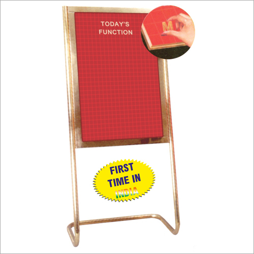 Brass Magnagraph Magnetic Display Board