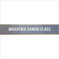 Acrylic Name Plate - Premium Clear Acrylic, 8x4 Inches , Elegant Customizable Design For Professional Use