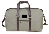 Waxed Canvas & Leather Travel Bag