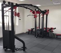 Cable Cross Over With Monkey Bar