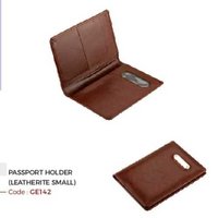 leather passport wallet