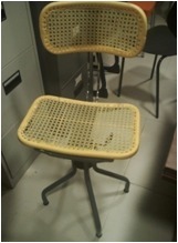 Cane Operator Chair