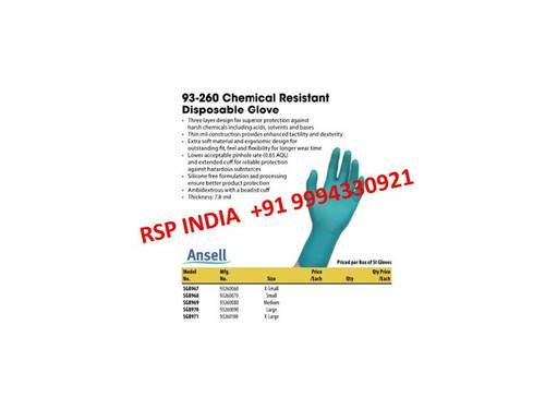 93-260 CHEMICAL RESISTANT GLOVES By RAVI SPECIALITIES PHARMA