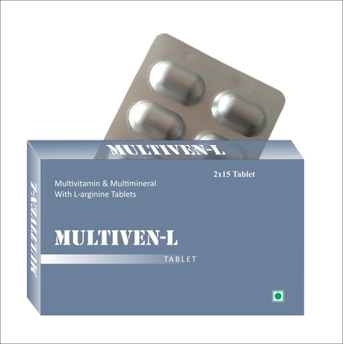 Multivitamin, Multimineral With L-Arginine Tablets