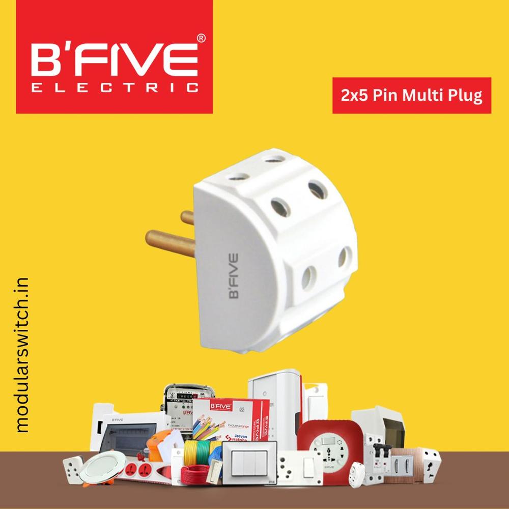 2x5 Pin Multi Plug - Color: White