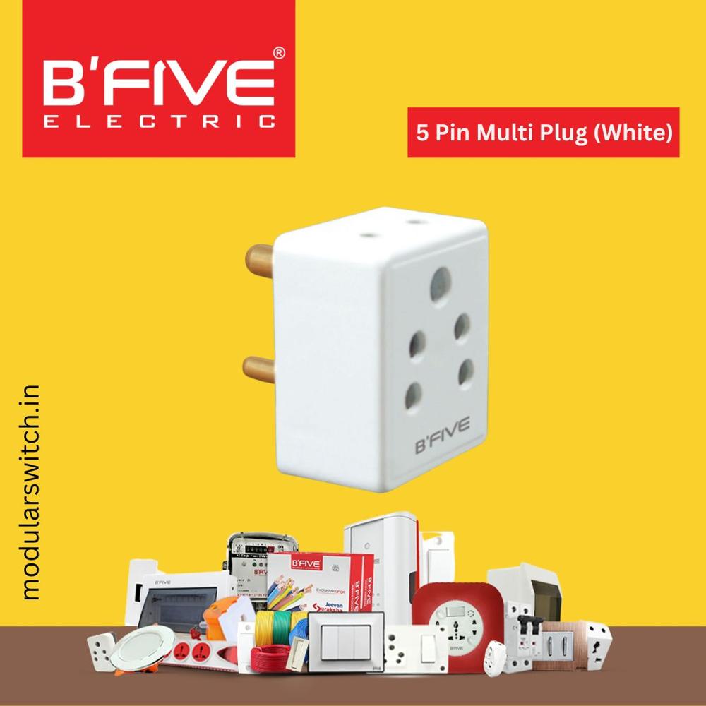 5 Pin Multi Plug (White)