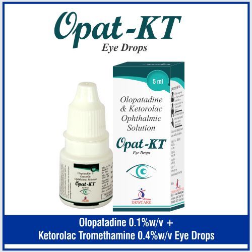 Olopatadine  0.1% w/v +Ketorolac Tromethamine