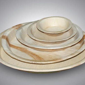 Areca Round Plate