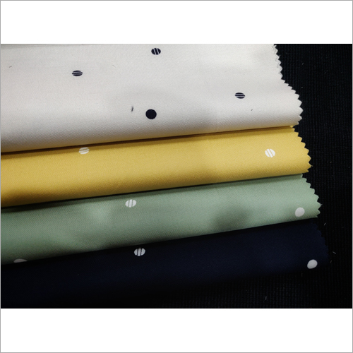 Oxford Dotted Printed Shiritng Fabric