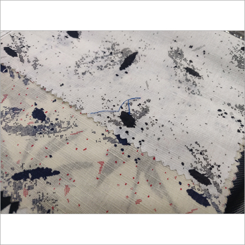 Linen Printed Shiritng Fabric