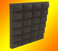 Sound Absorption Pyramid Foam