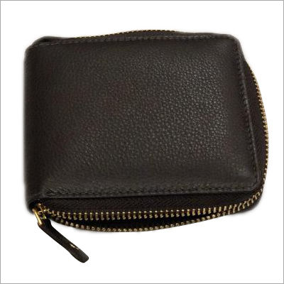 Monogram leather wristlet pouch black – TOTEME