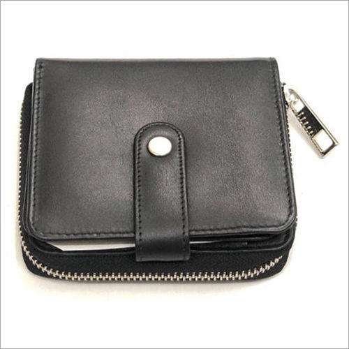 Black Women Zipper Hand Purse