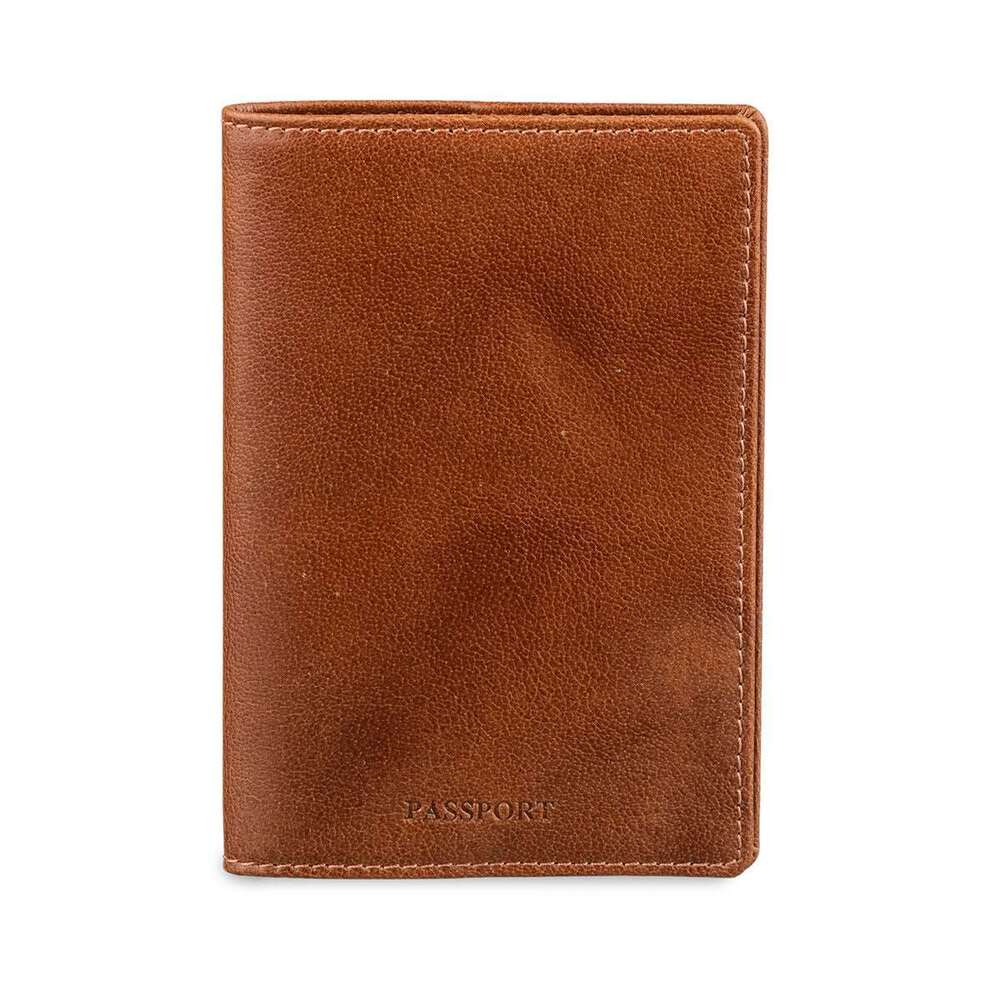 Unisex Leather Passport Holder