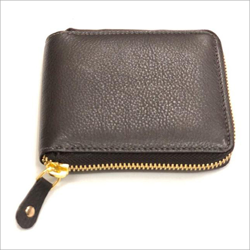 Ladies Black Leather Hand Purse