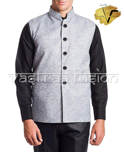 All Men Plain Festive Wear Nehru Jacket