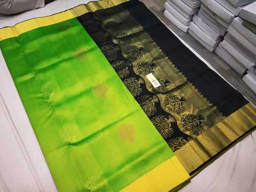 Pure One and Half Warp Silk Saree