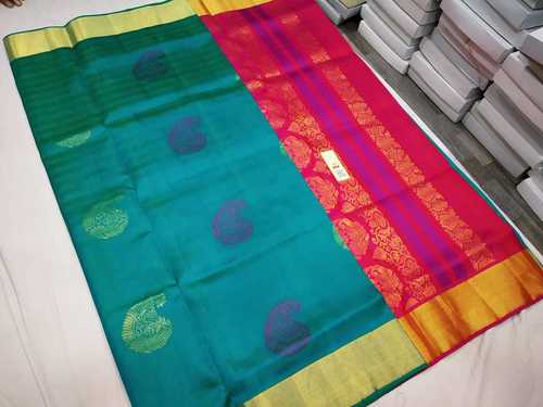 Pure Kanchipuram Butta Saree