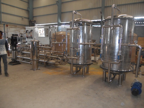 Fully Ss Reverse Osmosis Plant 10000lph