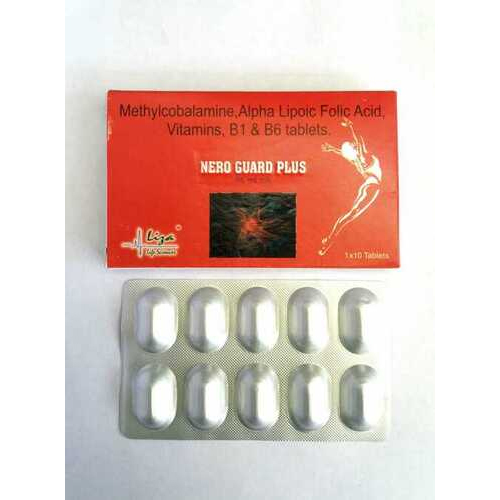 Methylcobalamine Alphe Lipoic Folic Acid Vitamins B1 And B6 Tablets