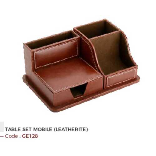 table mobile leather set