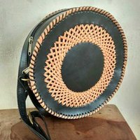 handmade leather sling bags