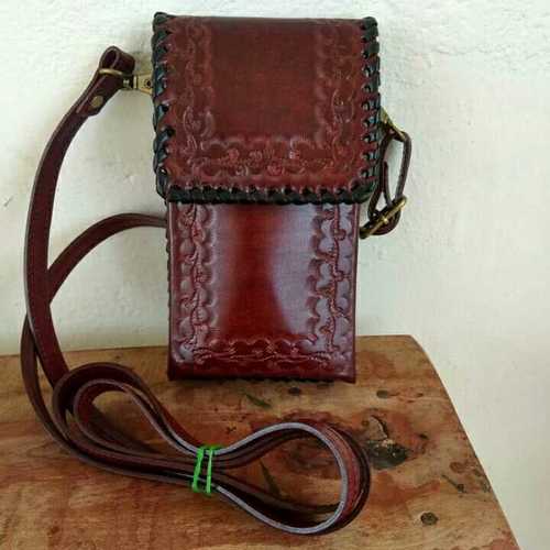 handmade leather sling bags