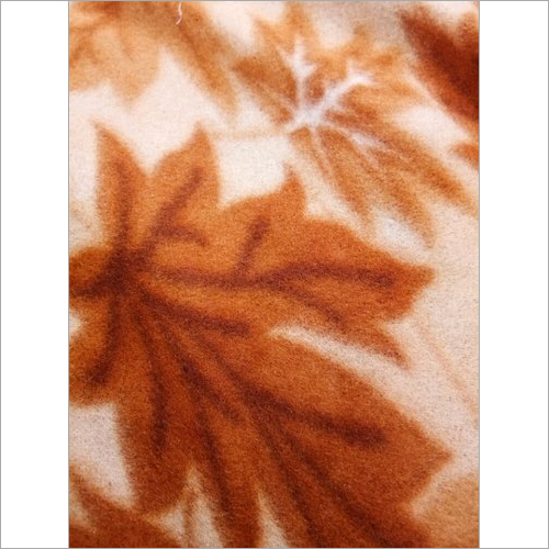 Leaf Print Blankets