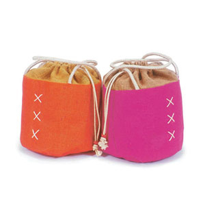 Jute Fancy Drawstring Bags