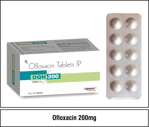 Ofloxacin  200 mg.