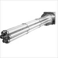 Flange Heater With Ceramic Cartridge Heaters