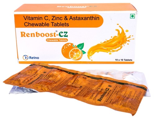 Vitaminc  Zinc  Astaxanthin Chewable Tablets Health Supplements
