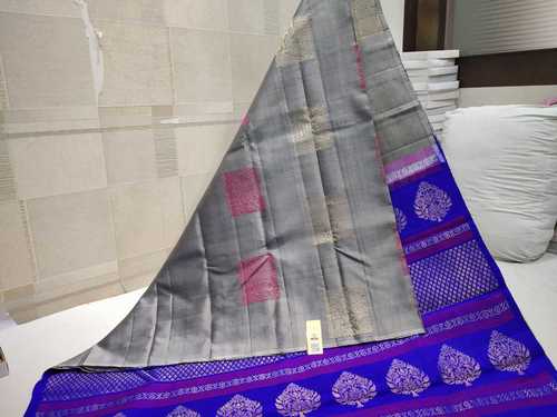 Pure Silk Without Border Silk Saree