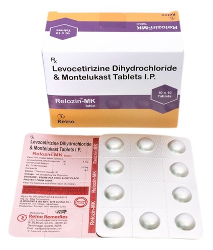 Levocetirizine Dihydrochloride  Montelukast Tablets Health Supplements
