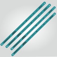 Magicut Bimetal High Speed Steel Hacksaw Blade - 300x12.5x0.63mm Size, Turkish Blue Color | Exceptional Wear Resistance, Unbreakable Bimetal Design