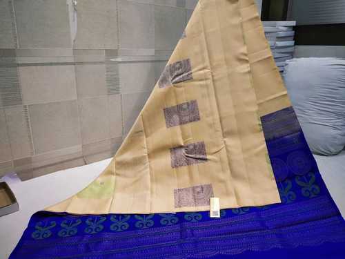 Pure Silk Saree Without Border