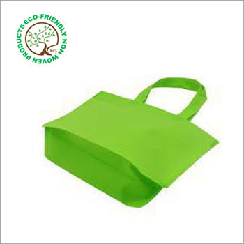 Green Non Woven Loop Handle Bag