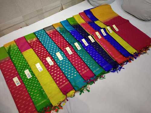 South Pure Silk Turning Border Saree