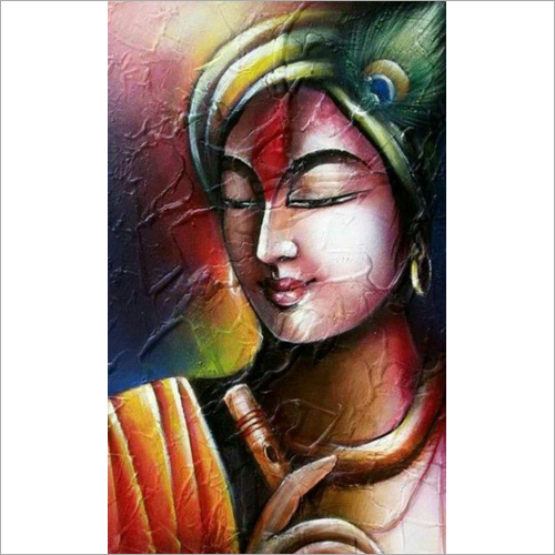 Modernism Krishna Painting