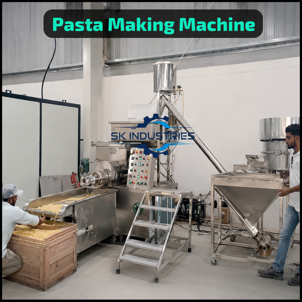 Automatic Macaroni Pasta Plant - Capacity: 100 Kg/Hour
