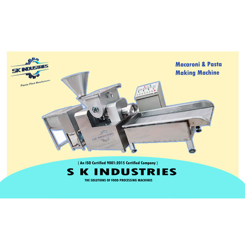Semi Automatic Macaroni Machine - Capacity: 50 Kg/Hr